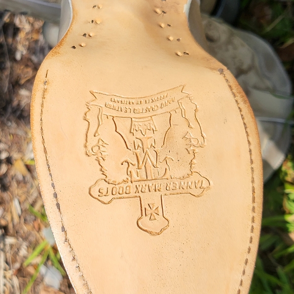 TANNERS MARK NWOT Womens 7 Gray Western Cowboy Boots - Picture 9 of 11